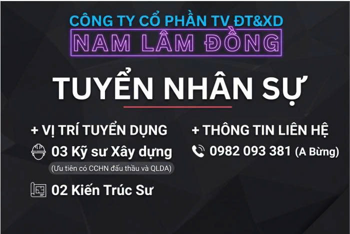 TUYỂN DỤNG
